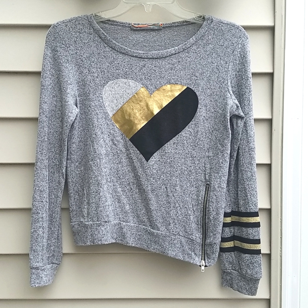 VINTAGE HAVANA Girl's Long Sleeve Shirt,size L-14